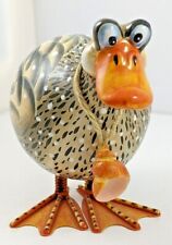Animal Antics Glazed Ceramic Spring Wobble Legs Duck Figurine picture