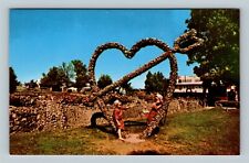Arcola IL, Greetings From Rockome Gardens, Illinois Vintage Postcard picture