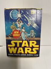 Star Wars series 2 rare empty display box 1977 picture