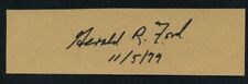 Gerald R. Ford Bold Authentic Signature And Date picture