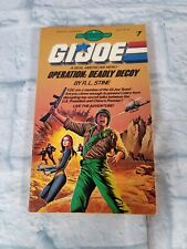 1986 1st Edition Hasbro G.I. Joe Operation: Deadly Decoy Paperback Book RL Stine picture