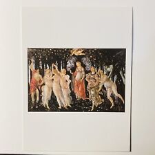 1998 Phaidon Press Postcard “Spring” Sandro Botticelli Three Graces Venus Art P2 picture
