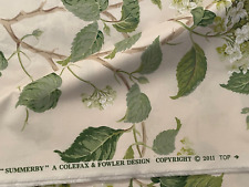 COLEFAX AND FOWLER Summerby Leaf Green chintz cotton multipurpose 6 yards picture
