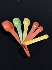 Vintage Tupperware Measuring Spoons W/Ring picture