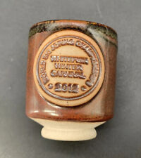 Whitefish Winter Carnival 2012 Pottery Shot Glass, Toothpick Holder, Small Vase picture