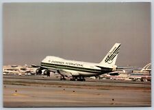 Airplane Postcard Evergreen International Airlines Airways Boeing 747-200F FO6 picture