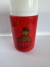 Vintage 1988 Alf Thermos brand Thermos Alien Productions Red and White picture