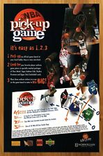 1996 NBA Pick Up Game Print Ad/Poster Basketball Trading Cards Michael Jordan picture