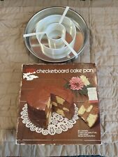 Cooks Tools Checkerboard Cake Pan in original box picture
