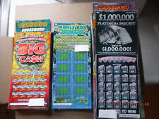 $10000 New Jersey NJ Lottery Tickets Non-Winning 10,20,30's   NO MDR picture