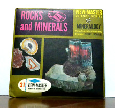 SAWYER'S VINTAGE VIEW-MASTER REELS PACKET - ROCKS AND MINERALS  B 677 picture