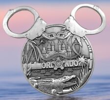 🔥Mickey Club House Challenge Coins, Silver US Secret Service Disney Minnie Ears picture