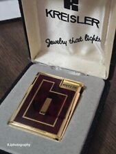 Lighter , Kreisler vintage , 14kt gold plated , cloisonné , excellent never used picture