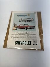 Original 1961 Chevrolet Vintage Print Ad original packaging shrink picture