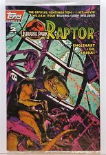 Jurassic Park: Raptor #2 (with card) VF/NM; Topps | we combine shipping picture