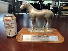 Vintage 1983 Grand Champion Mare American Quarter Horse AQHA Trophy California picture