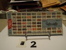 Vintage Ink Blotter Where They Come From 1942 United States and Canada License P picture