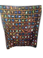 Pokémon quilt blanket homemade ? Rare ?Approximately 68” x 76” READ picture