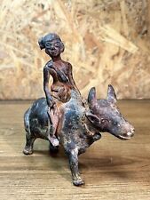 Sculpture Bronze, Theme Buffalo, Art Asian, Indochina, Vietnam, Ethnic picture