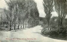 Postcard 1913 California Banning Driveway near Indian School 24-4995 picture