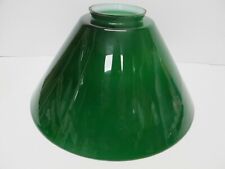 Vintage Green Cased Glass Light Lamp Shade~Reproduction~Replacement~1