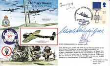 RAFA 12 Battle of Britain RAF cover signed COSBY DFC, GRAY + STEINHILPER picture