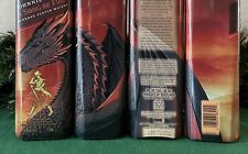 GAME OF THRONES A Song of Fire - Set of 4  Johnny Walker Targaryen Dragons EMPTY picture