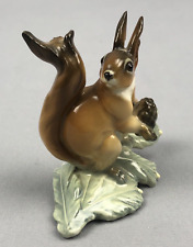 Vintage Hutschenreuther Porcelain Squirrel Figure Designer Hans Achtziger German picture