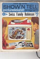 1964 GE Show'N Tell Picturesound Program Record w/ SWISS FAMILY ROBINSON ST-106 picture