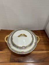 Antique Limoges France Jean Boyer tureen/ leaded bowl picture