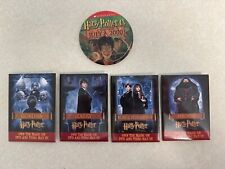Vintage Harry Potter Movie Pinback Promo LOT of 5 picture