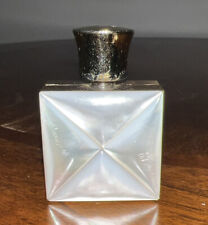 VTG 40’s-50’s Perfume Bottle Tiny Travel Size Mother Of Pearl Look Lucite? picture