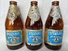Lot of 3 Vintage Hawaiian 1970's Primo Beer Bottles 