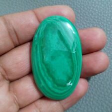Beautiful Designer Green Malachite Cabochon Oval Shape 151 Crt Loose Gemstone picture
