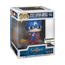 Funko Pop Deluxe: Marvel - Avengers Assemble: Captain America - Amazon... picture