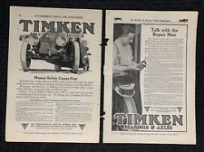 1912/14 TIMKEN AXLES BEARINGS 7x10