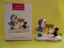 2023 Hallmark Frosty Friends Series 44th Eskimo Buys Snow Cone from Penguin SDB picture