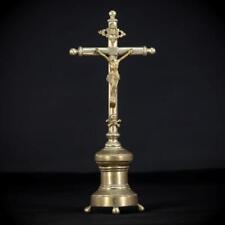 Altar Crucifix | 18th C Flemish Cross | 1700 Antique Corpus Christi | 14.2
