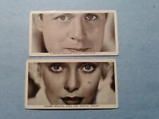1936 Ardath Tobacco cards Who is This? Loretta Young and Robert Montgomery picture