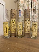 Colonel EH Taylor Empty Bottles Old Fashioned Sour Mash Tornado Cured Oak picture