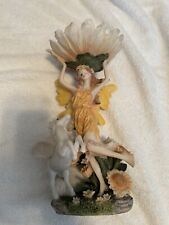 Le Jardine Collection French Design Fairy Flower Figurine With Unicorn picture