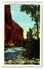 Postcard The Dells, Ten Sleep Canon, US Hwy No. 16 WY J16 picture