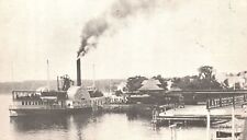 Vintage Postcard Wolfeboro Railroad Historical Dock Station New Hampshire NH picture