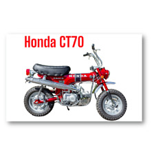 1970 Honda CT70 Mini Trail Iconic Motorbike Motorcycle Refrigerator Magnet picture