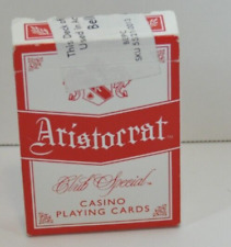 BELLAGIO ARISTOCRAT CLUB SPECIAL CASINO COLLECTIBLE PLAYING CARDS, NON-SEALED,EU picture