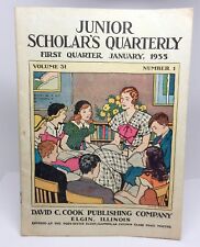 Junior Scholar's Quarterly First January 1935 Antique Religious Book Vol 31 #1 picture