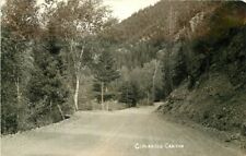 Cimarron Canyon 1940s New Mexico RPPC Photo Postcard 2463 picture