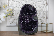 Huge AAA Quality Natural Amethyst & Green Jasper Stone Geode. CBP0727 picture