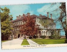 Postcard Main Front Entrance to The Breakers Newport Rhode Island USA picture