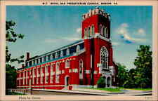Postcard: M-7 ROYAL OAK PRESBYTERIAN CHURCH, MARION, VA. Photo by Gree picture